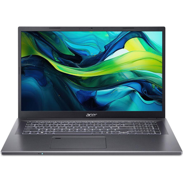 Acer Aspire A17-51M-52LH Intel Core 5 120U Computer portatile 43,9 cm (17.3") Full HD 16 GB LPDDR5-SDRAM 512 GB SSD Wi-Fi 6E (802.11ax) eShell Grigio