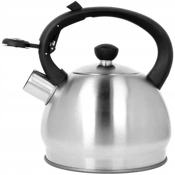 Brunbeste BB-2434 Fierbător de apă cu gaz, 1,8 l, oțel inoxidabil, negru
