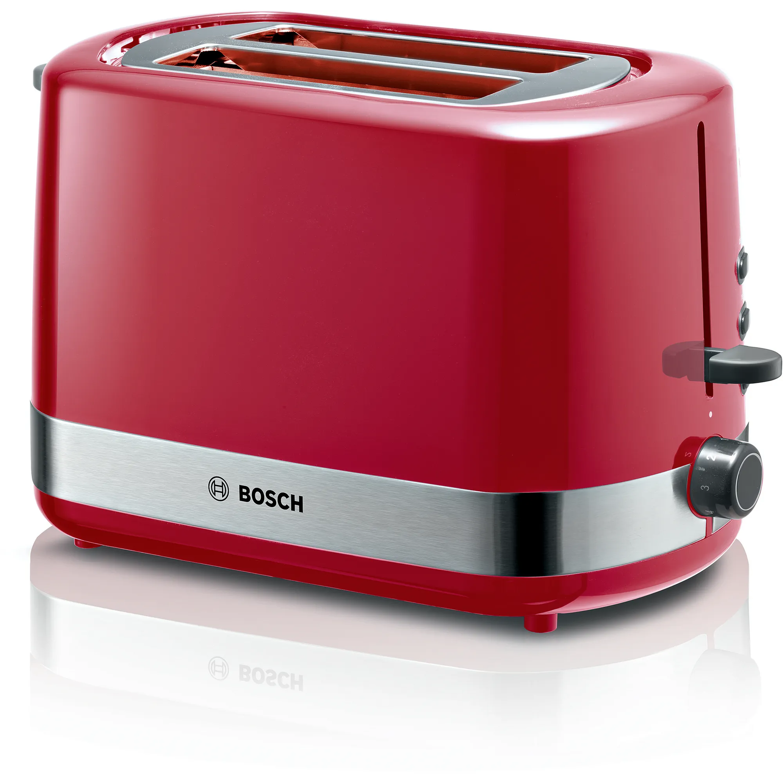 Bosch TAT6A514 kenyérpirító 2 szeletek száma 800 W Vörös (TAT6A514)