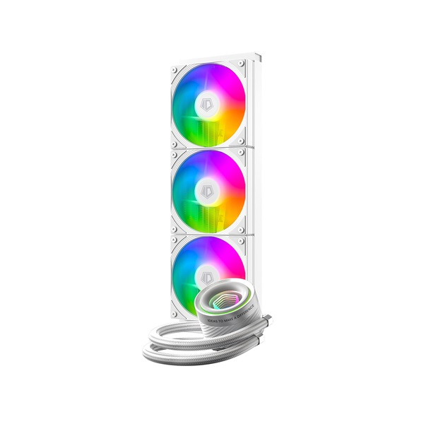ID Cooling FX360 INF WHITE Processzor Vízhűtés 360mm Fehér (FX360 INF WHITE)