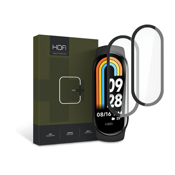 Протектор за екран HOFI, За Xiaomi Mi Smart Band 8/NFC, Стъкло, Безцветен