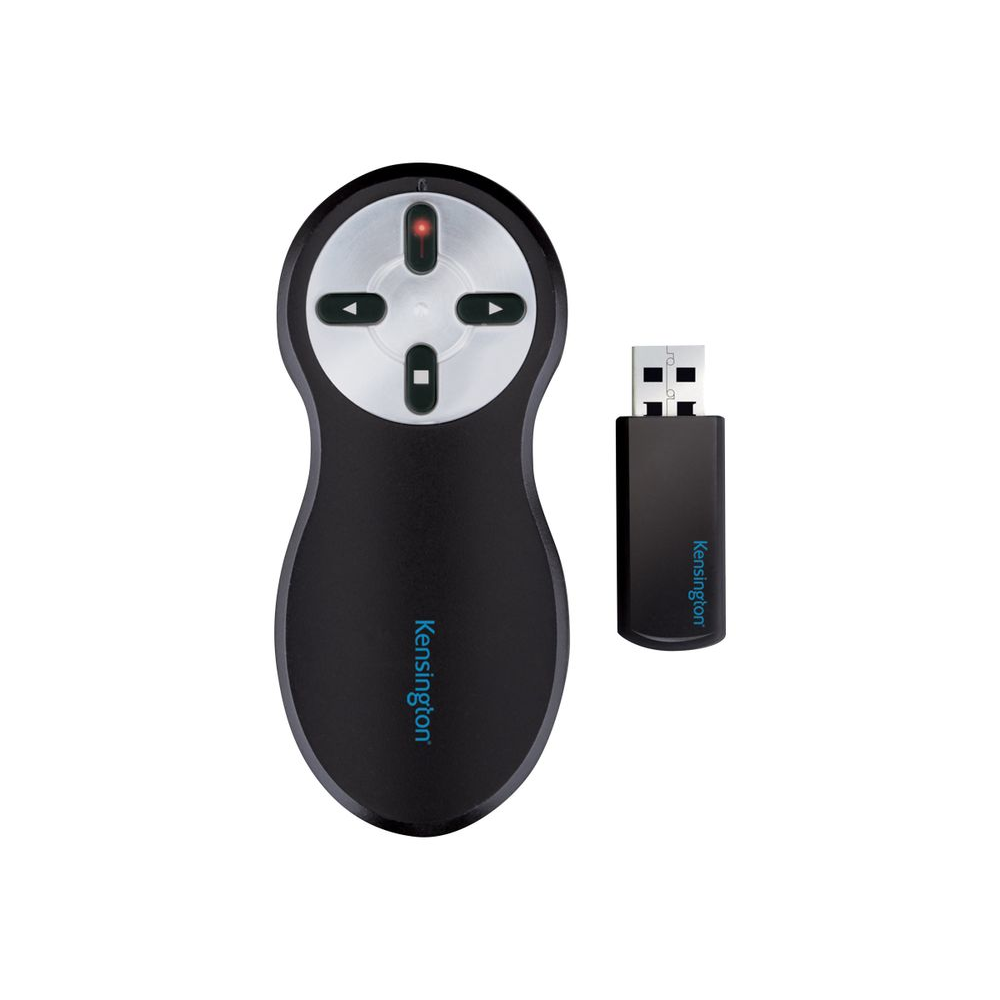 Kensington Si600 Wireless Presenter with Laser Pointer presentation remote control - black (33374EU)