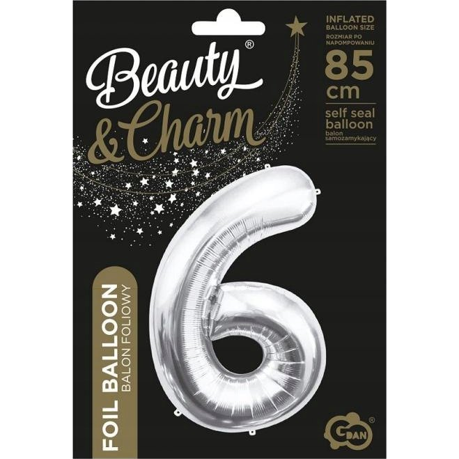 Fólia Lufi - 85 cm, 6-os, Ezüst (BC-HSR6)
