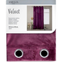  AmeliaHome Zasłona Velvet na przelotkach Śliwka 140X270
