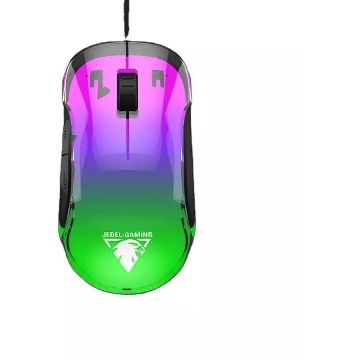 JEDEL GM1130 Gaming Egér 6400 DPI RGB Világítással (GM1130)