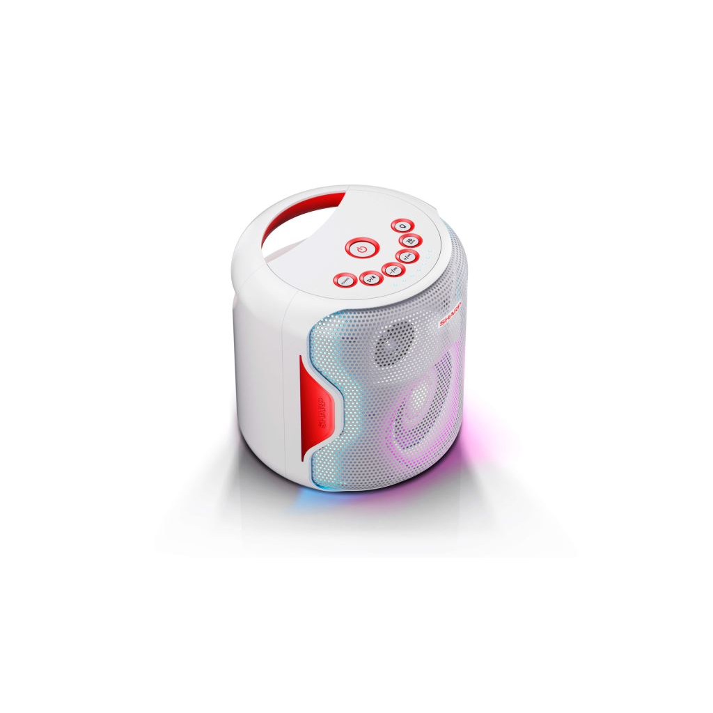 Sharp PS-919 2.1 prenosný reproduktorový systém Biela 130 W (PS-919WH)