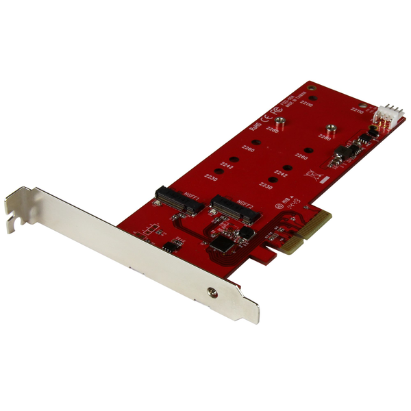 StarTech.com PEX2M2 interfacekaart/-adapter Intern