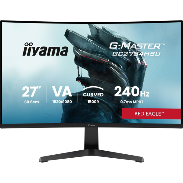 iiyama G-MASTER GC2784HSU-B1 27" 240H computerskærm 68,6 cm (27") 1920 x 1080 pixel Sort