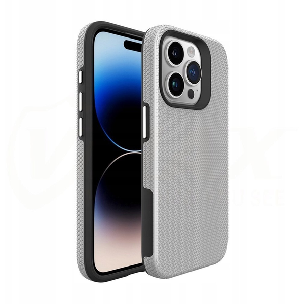 Vmax nakładka Triangle Case do Samsung Galaxy A35 5G srebrna