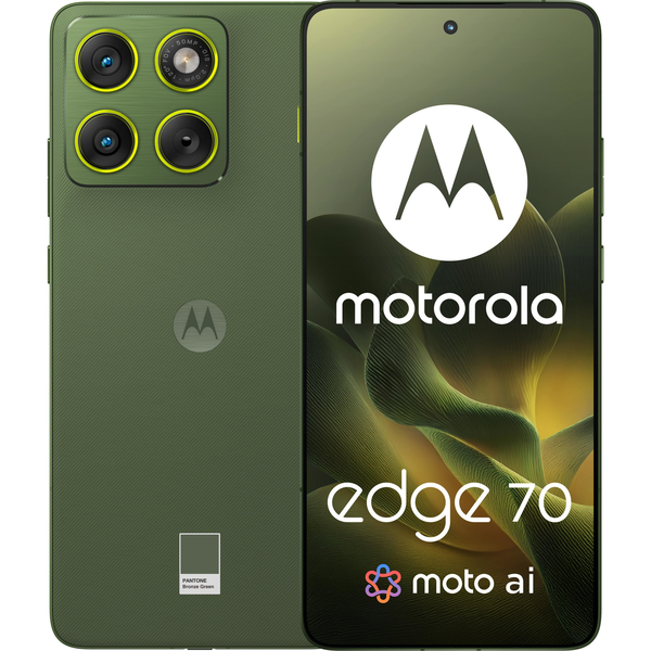 Motorola edge 70 17 cm (6.7") Dual SIM Android 16.0 5G USB Type-C 12 GB 512 GB 4800 mAh Grøn