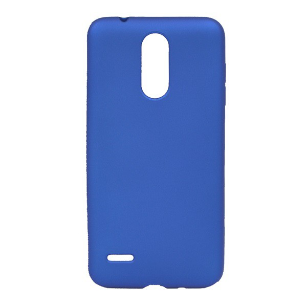 Szilikon telefonvédő (matt) KÉK [LG K9 K350 (K8 2018)] (5996457778102)