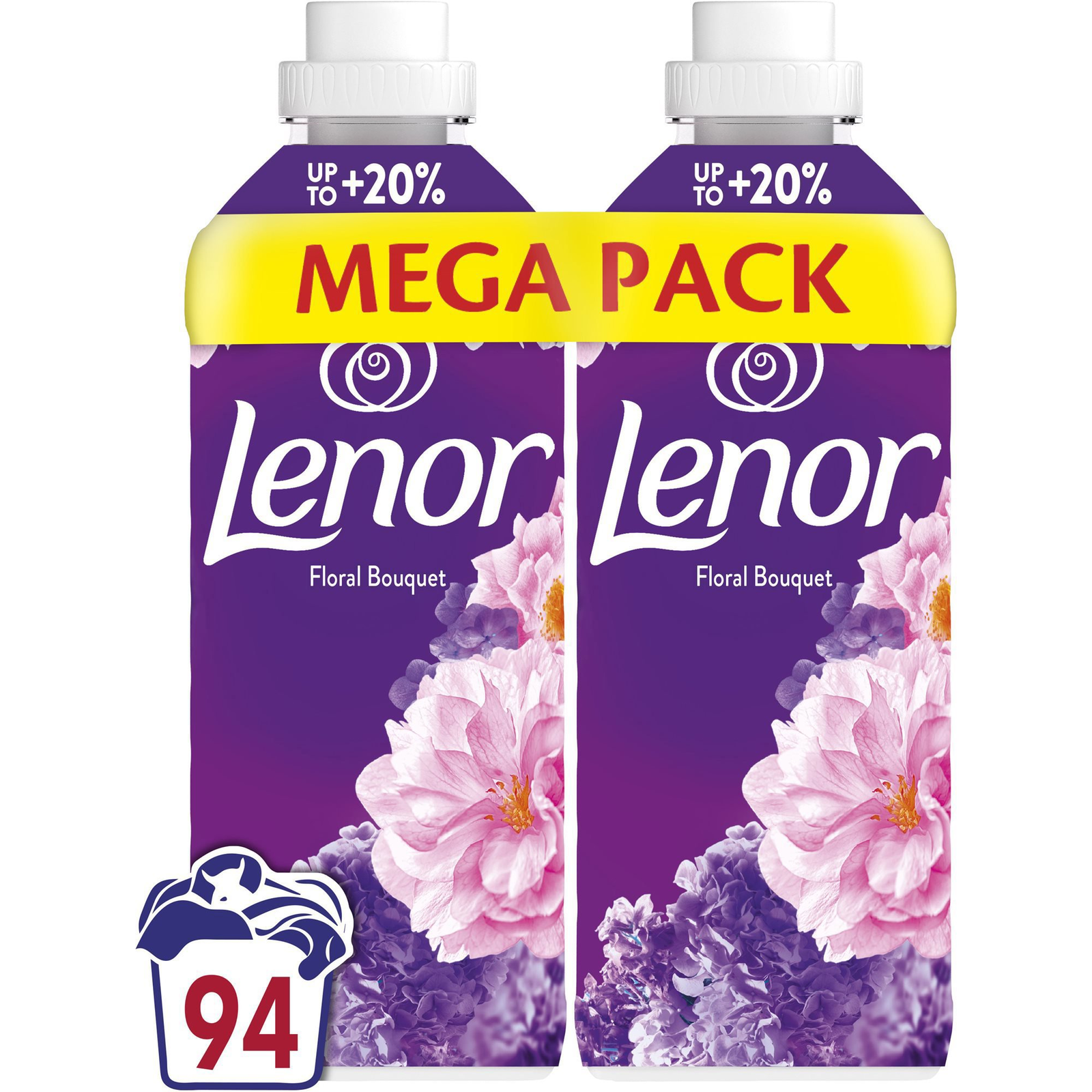 LENOR Floral Bouquet 2×987 ml (94 mosás) (8700216880923)