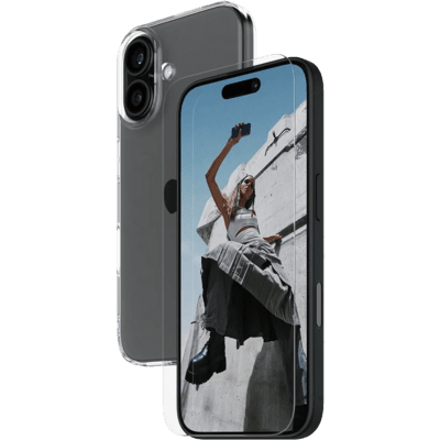 PanzerGlass SAFE by PG 2-in-1 Bundle iPhone 16 6.1In