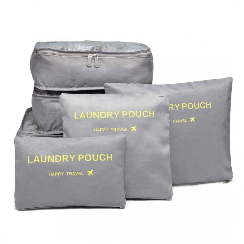 Rendszerező szett utazáshoz, szürke (ORG03)