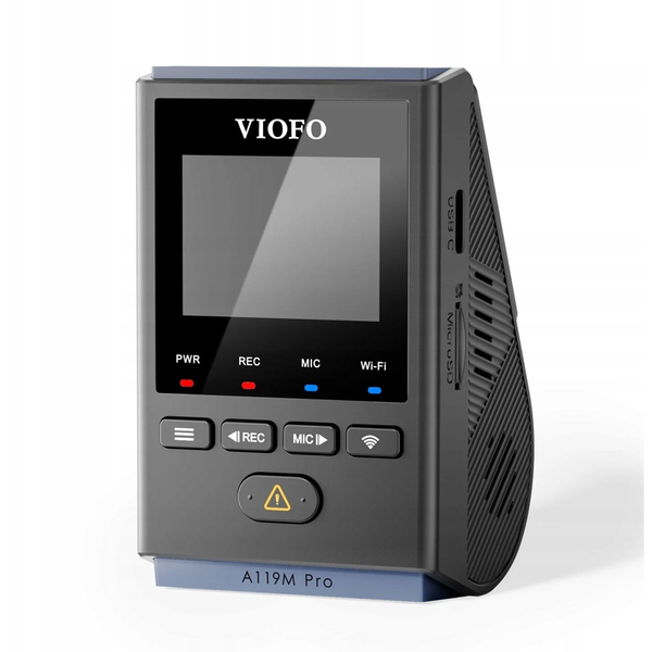 Viofo A119M Pro 4K Autós kamera WiFi 6 GPS HDR Sony Starvis 2 CPL