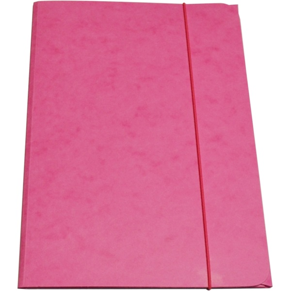 CAM A4 prespán pink gumis mappa (0240)