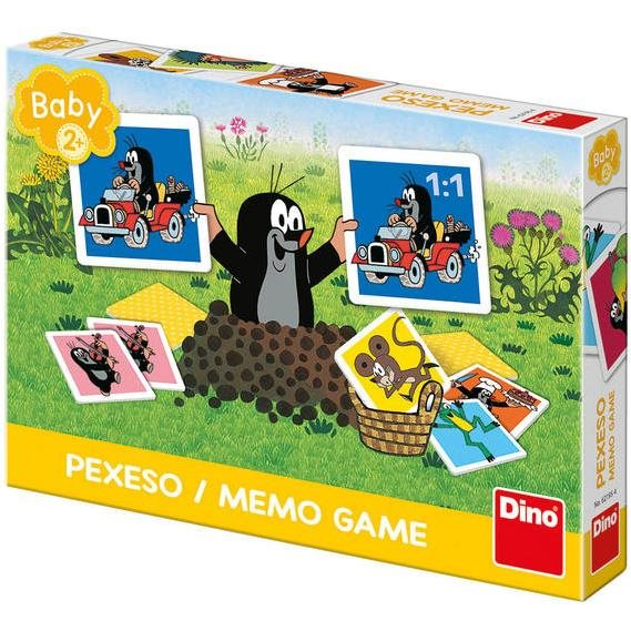 DINO Big Maulwurf Pexeso Baby memóriajáték 2 éveseknek (8590878621954)
