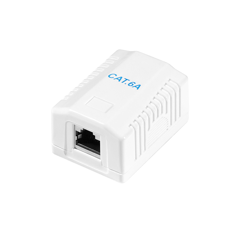 Logilink Cat.6A Felületre szerelt doboz 1 x RJ45, árnyékolt (NP0096) (NP0096)