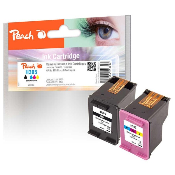 Peach PI300-948 inktcartridge 2 stuk(s) Compatibel Zwart, Magenta, Geel, Cyaan