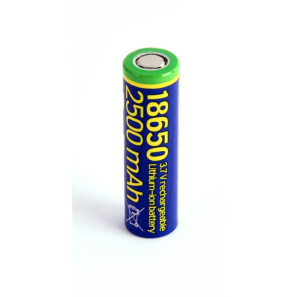 gembird Lithium-Ionen-18650-Akku (10C), 2500 mAh