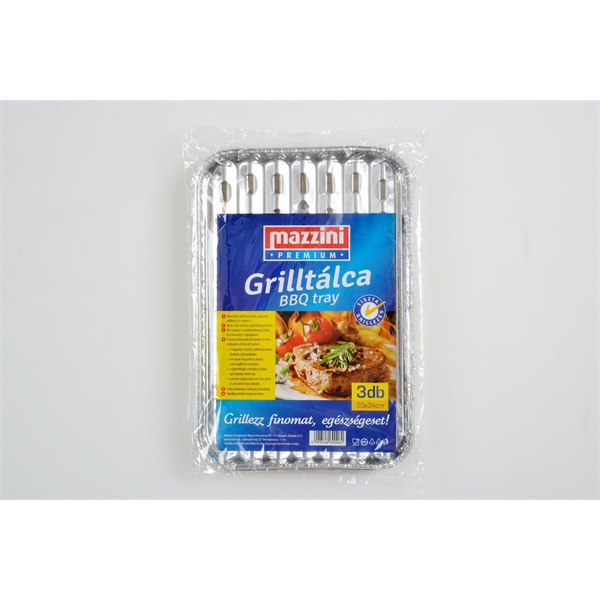 MAZZINI 101430 34x23cm 3db grilltálca (101430)
