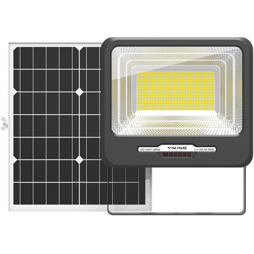 Viking LED lámpa J200W napelemmel (J200W)