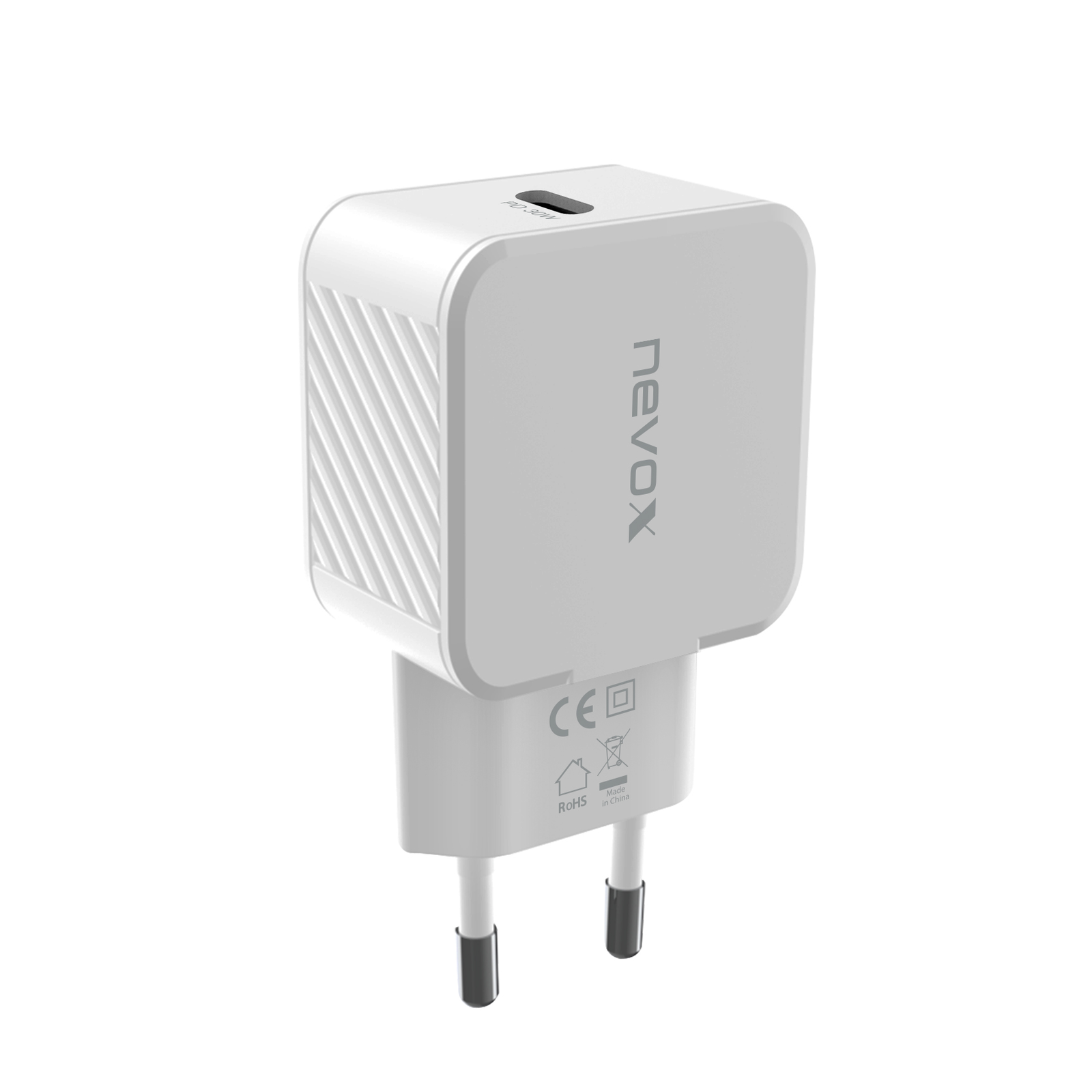 Nevox 2008 USB Type-C Hálózati töltő - Fehér (30W) (2008)