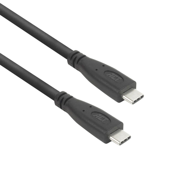 ACT AC7445 cavo USB USB 3.2 Gen 2 (3.1 Gen 2) 5 m USB C 10 Gbit/s 60 W Nero
