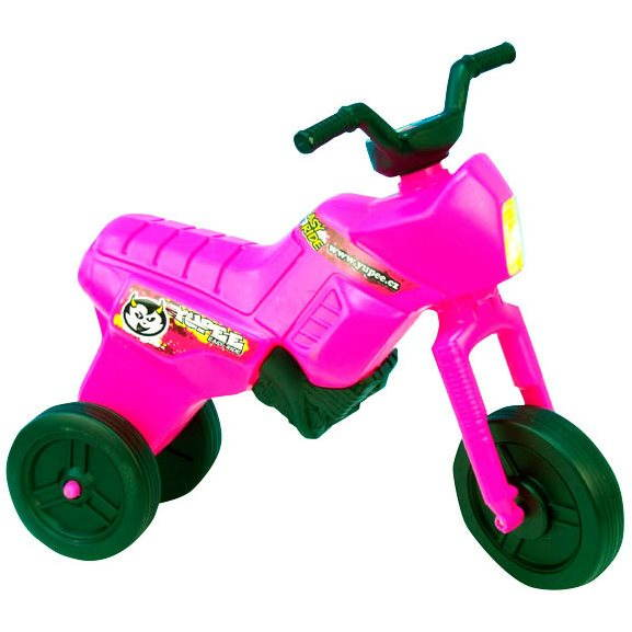 Enduro Yupee lábbal hajtós motor, nagy, rózsaszín (8592190504021)