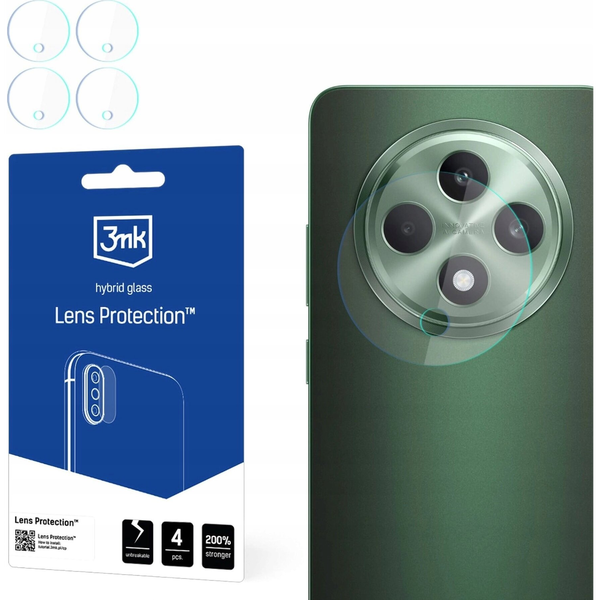 SKLO 3MK PRO OBJEKTIV PRO OPPO RENO 12 F/FS, ODOLNÉ PROTI POŠKRÁBÁNÍ