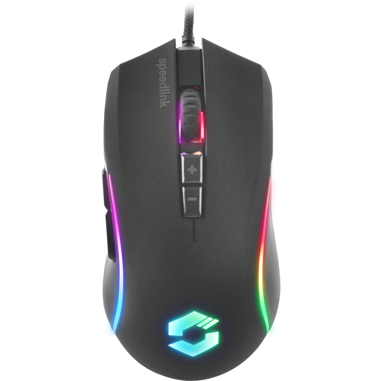 Speedlink ZAVOS RGB Gaming Mouse Rubber-Black (SL-680022-RRBK)
