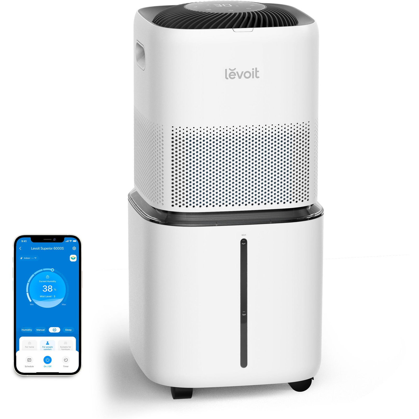 Levoit Superior 6000S Smart (LEH-S601S-WEUR)