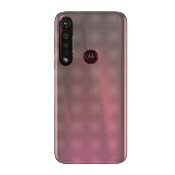 Műanyag telefonvédő (gumírozott) ÁTLÁTSZÓ [Motorola Moto G8 Plus (XT2019)] (5996457929115)