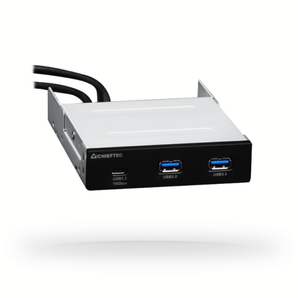 Chieftec MUB-3003 pannello drive bay Nero