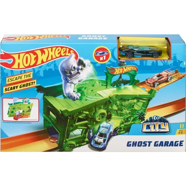 Mattel Hot Wheels Szellem garázs pályaszett  (FJN34/FJN38)