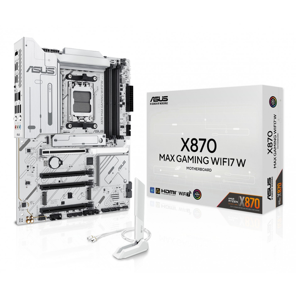 Asus X870 Max Gaming WiFi7 White alaplap