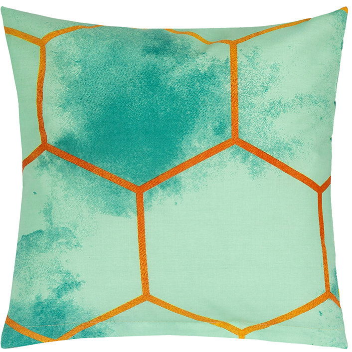 Bellatex 90/636A párnahuzat, 40×40 cm, méhsejtes, zöld (12359)