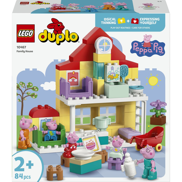 LEGO DUPLO PURCELUSA PEPPA FAMILY HOUSE 10467
