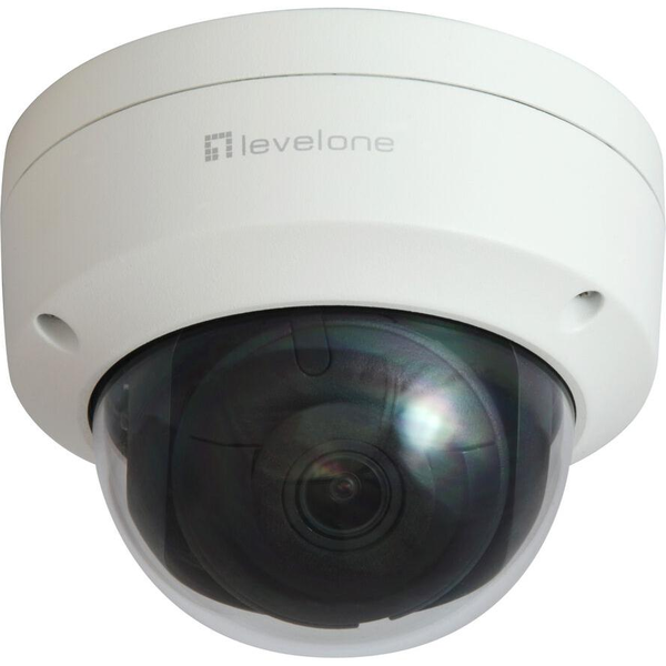 LevelOne FCS-3402 overvågningskamera Kuppel IP-sikkerhedskamera Indendørs & udendørs 1920 x 1080 pixel Loft/væg