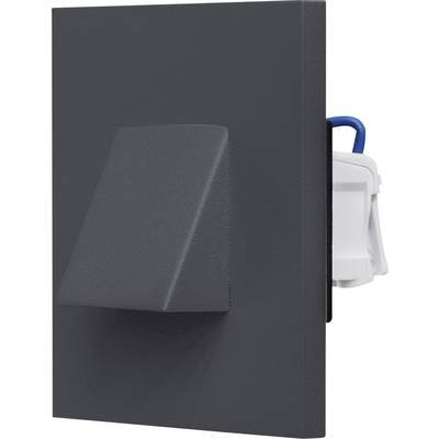 EVN LQ41840AE EVN Lichttechnik LED-es fali beépíthető lámpa LED Fixen beépített LED-es 1.8 W Antracit (LQ41840AE)