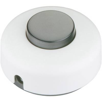 interBär 1 pólusú lábkapcsoló, 2 A 250 V/AC, fekete (fehér) (5062-501.01)