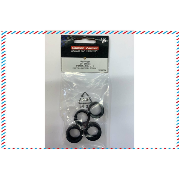 CARRERA-TOYS DIGITAL 132 Evolution Porsche 935 gumiabroncs szett 20091094