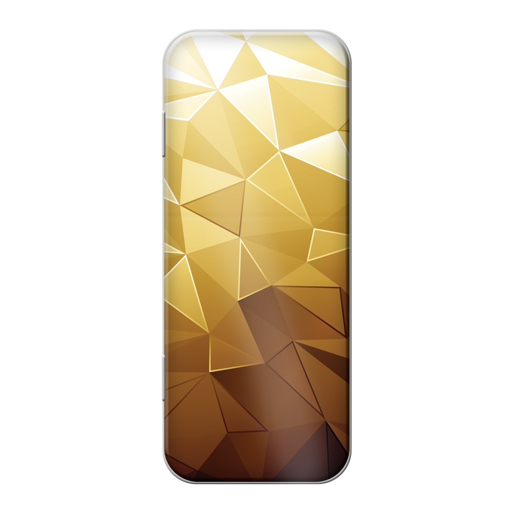 Aristo Gold Egyrekeszes fém tolltartó - Mintás (GEO17132-19)