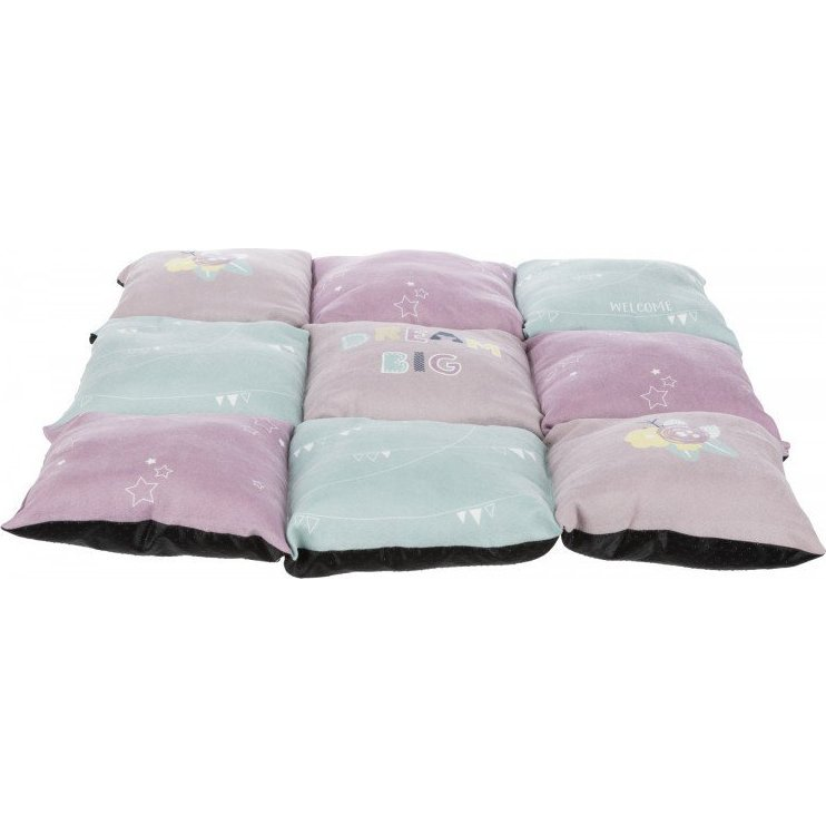 Trixie Fekhely Több Lapból Álló Patchwork Junior 60x60cm Világoslila/Menta/Pink (TX-37073)