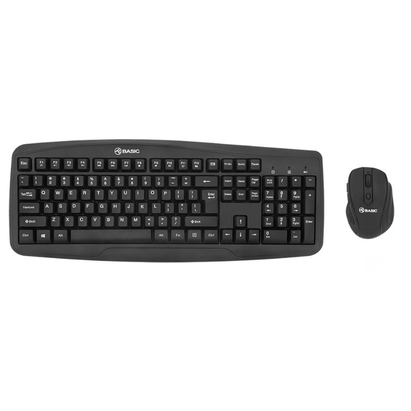 Tellur Basic Wireless Keyboard and Mouse Kit Black