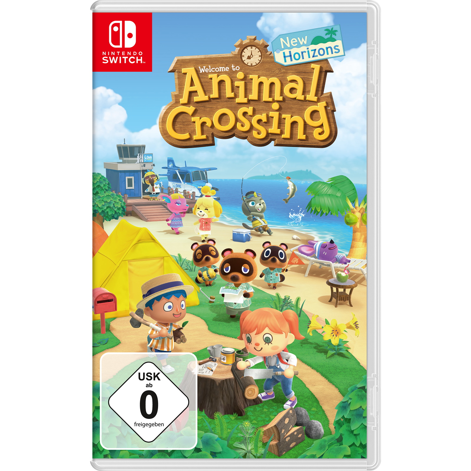 Nintendo Animal Crossing: New Horizons Standard Német, Angol Nintendo Switch ( - Dobozos játék)
