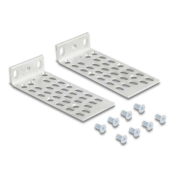 Delock univerzális rack rögzítő készlet 2 részes (66236) (delock66236)