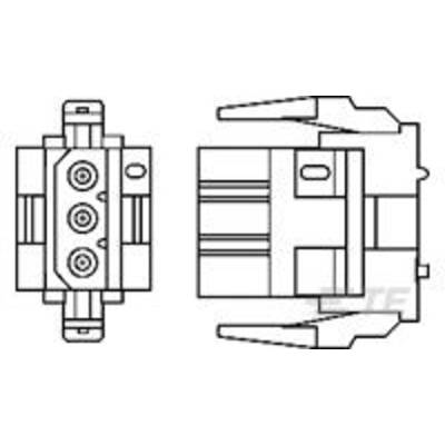 TE Connectivity 1-640517-0 1 db csomag (1-640517-0)