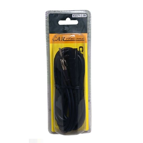 Homasita Autós antenna hosszabító kábel 3,5m (83KSG713)