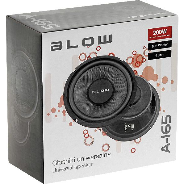 Difuzor auto Blow A-165 cu impedanță de 4 ohmi